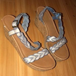 Coach and Four Sandal Wedges ** BUNDLE SAVINGS**